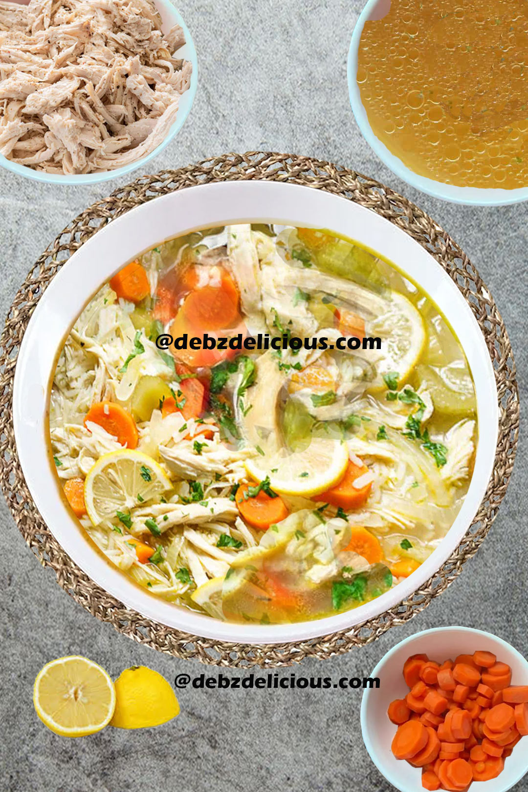 Lemon Chicken Soup With Rice Recipe Easy And Healthy