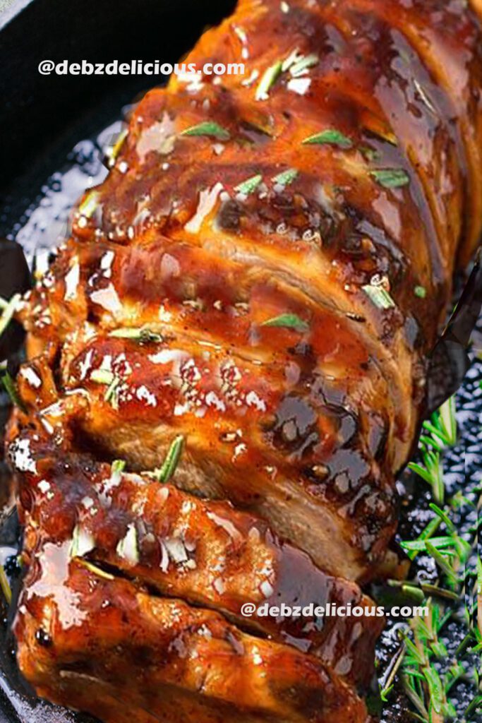 Oven Roasted Pork Tenderloin With Honey Garlic Sauce Recipe